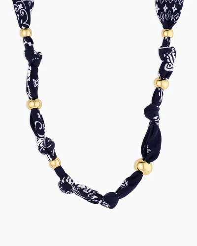 Gorjana Paisley Bandana Knot Necklace
