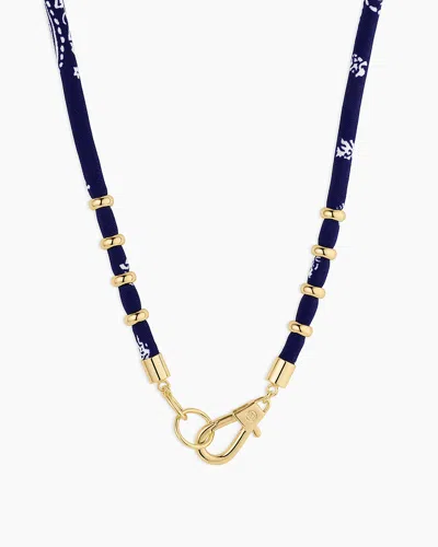 Gorjana Paisley Bandana Long Necklace