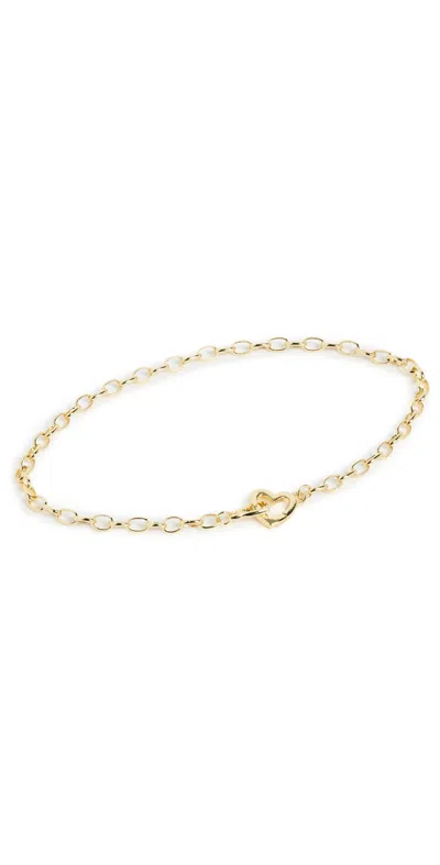 Gorjana Parker Heart Mini Bracelet Gold