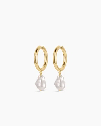 Gorjana Pearl Cove Hoops