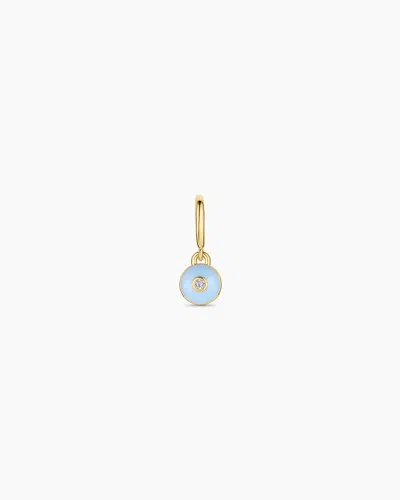 Gorjana Petite Puff Charm In 18k Gold Plated