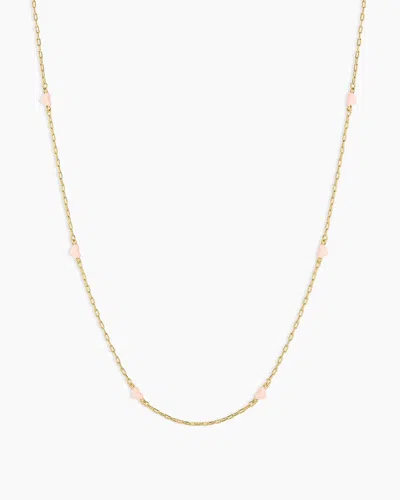 Gorjana Pink Amour Necklace