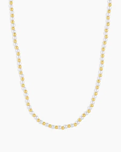 Gorjana Poppy Pearl Necklace