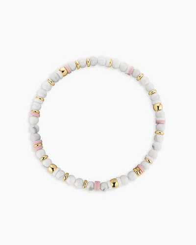 Gorjana Power Gemstone Harbor Bracelet In Calming