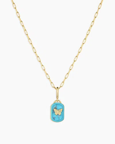 Gorjana Power Gemstone Parker Charm Necklace Healing
