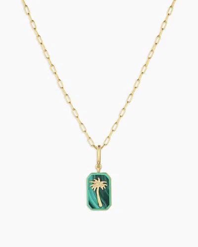 Gorjana Power Gemstone Parker Charm Necklace Travel