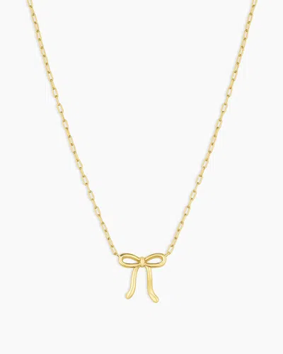 Gorjana Put A Bow On It Necklace