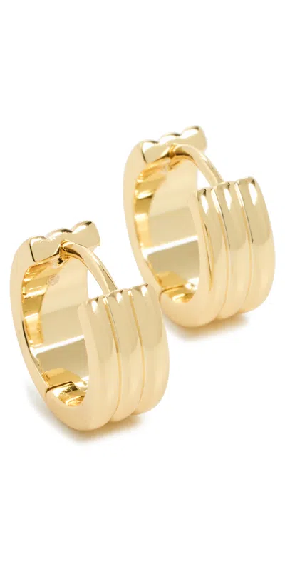 Gorjana Reed Hoops Gold