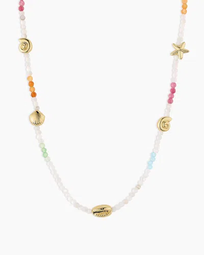 Gorjana Reef Beach Mini Charm Necklace