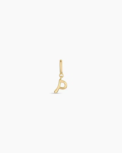 Gorjana Ryder Alphabet Charm In 18k Gold Plated