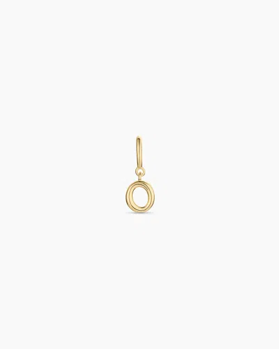 Gorjana Ryder Alphabet Charm In 18k Gold Plated