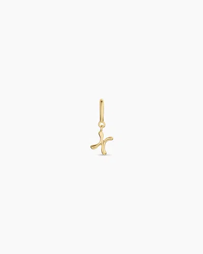 Gorjana Ryder Alphabet Charm In 18k Gold Plated