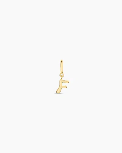 Gorjana Ryder Alphabet Charm In 18k Gold Plated