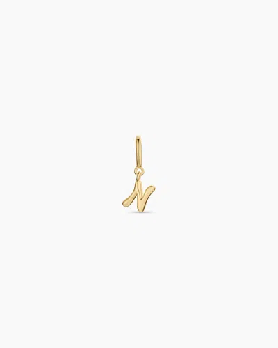Gorjana Ryder Alphabet Charm In 18k Gold Plated