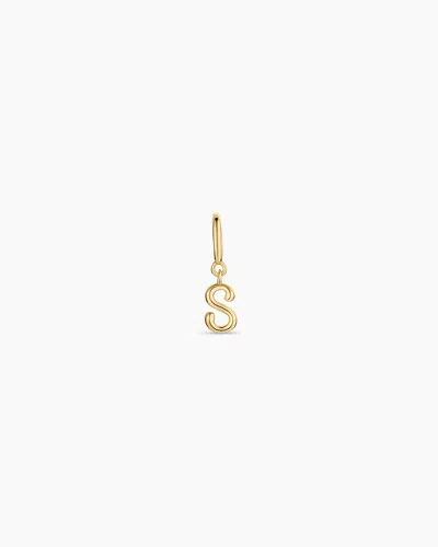 Gorjana Ryder Alphabet Charm In 18k Gold Plated