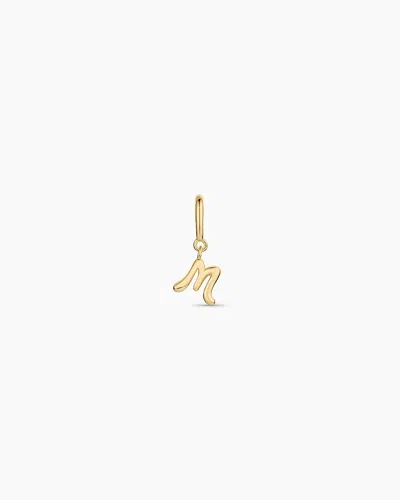 Gorjana Ryder Alphabet Charm In 18k Gold Plated