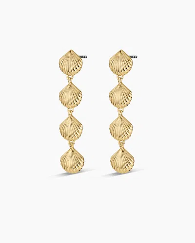 Gorjana Scallop Mini Drop Earrings