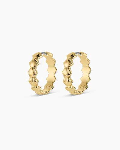 Gorjana Scallop Mini Hoops