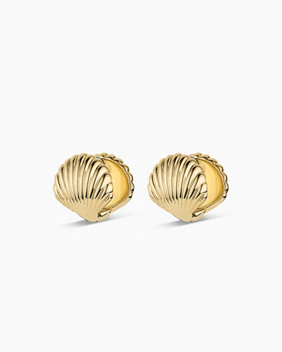 Gorjana Scallop Wrap Huggies
