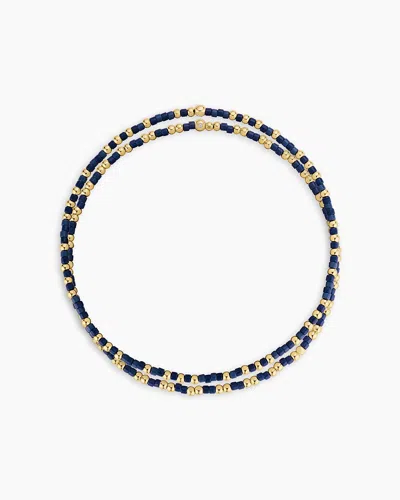 Gorjana Scout Beaded Bracelet In 18k Gold Plated