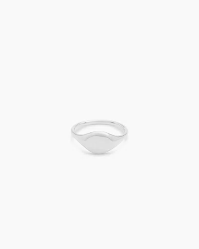 Gorjana Signet Ring (silver)