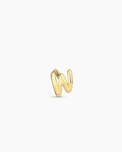 Gorjana Single Huggie In 18k Gold Plated