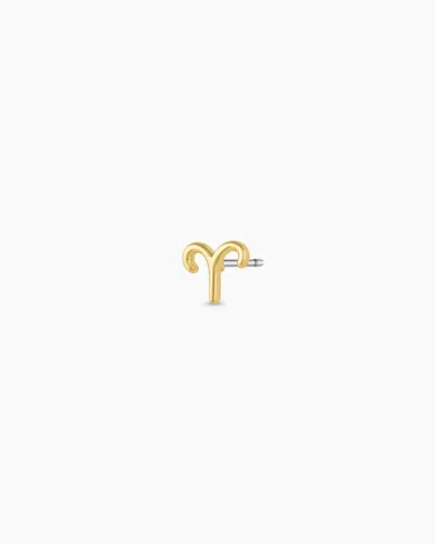 Gorjana Single Stud In 18k Gold Plated