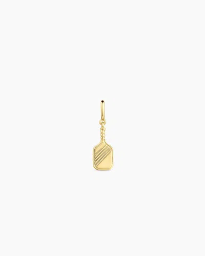 Gorjana Varsity Parker Charm In 18k Gold Plated