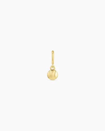 Gorjana Varsity Parker Charm In 18k Gold Plated