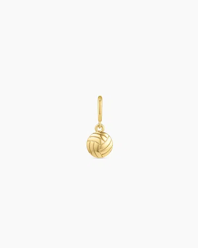 Gorjana Varsity Parker Charm In 18k Gold Plated