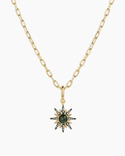 Gorjana Vintage Burst Charm Necklace