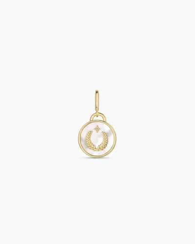Gorjana Vintage Zodiac Charm In 18k Gold Plated