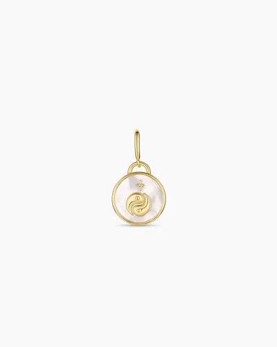 Gorjana Vintage Zodiac Charm In 18k Gold Plated