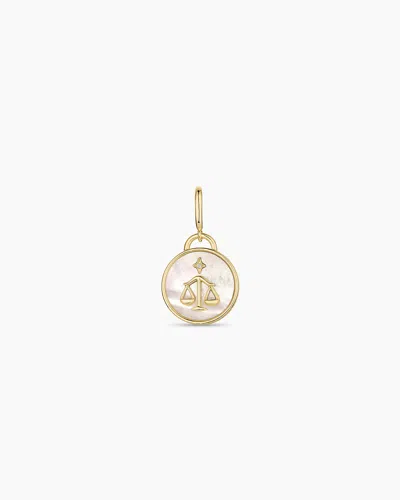 Gorjana Vintage Zodiac Charm In 18k Gold Plated