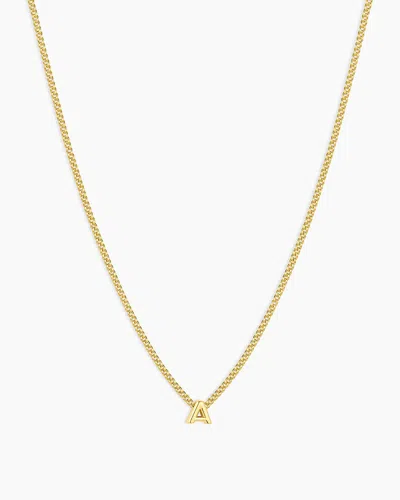 Gorjana Wilder Mini Alphabet Necklace