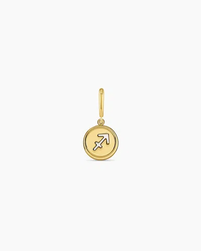 Gorjana Zodiac Parker Charm In 18k Gold Plated