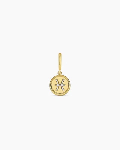 Gorjana Zodiac Parker Charm In 18k Gold Plated