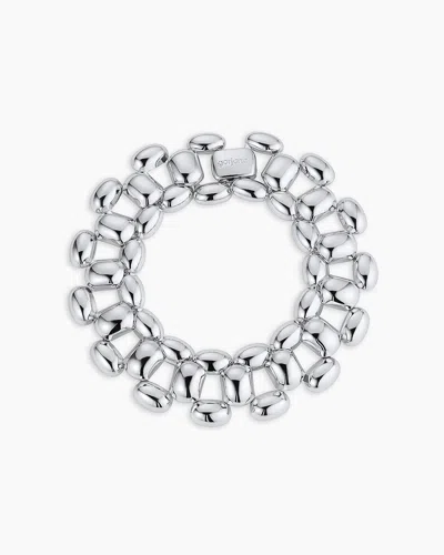 Gorjana Zoey Helium Bracelet In Silver Plated