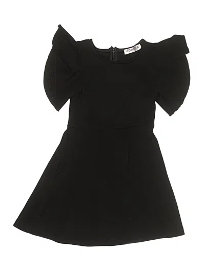 Pre-owned Gorlya Kids' Dress In Black