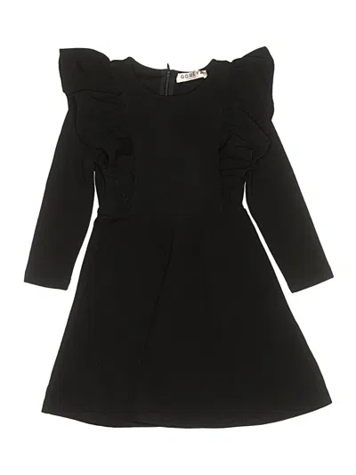Pre-owned Gorlya Kids' Dress In Black