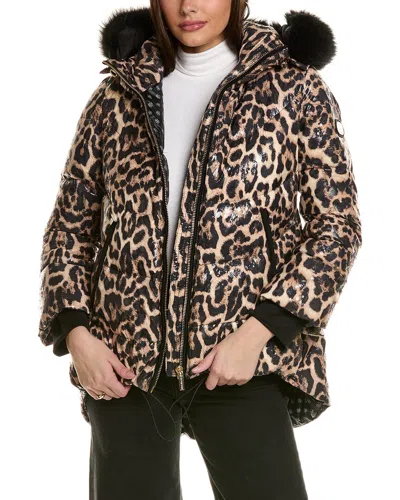 Gorski Apres-ski Coat In Brown