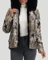 Gorski Apres-ski Parka With Fox Front And Hood Trim In Multi