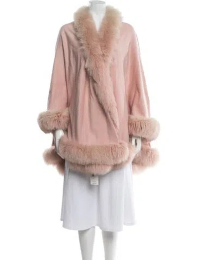 Pre-owned Gorski Cashmere Jacket In Pink