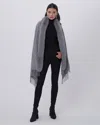 Gorski Cashmere Stole With Fox Trim In Multi