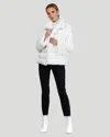 Gorski Classic Chinchilla Fur Jacket In White