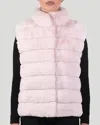 Gorski Classic Chinchilla Fur Vest In Gold