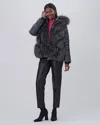 Gorski Convertible Fox Down Filled Zip Parka-vest In Pink