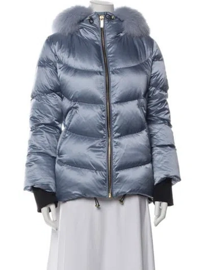 Pre-owned Gorski Down Jacket In Blue