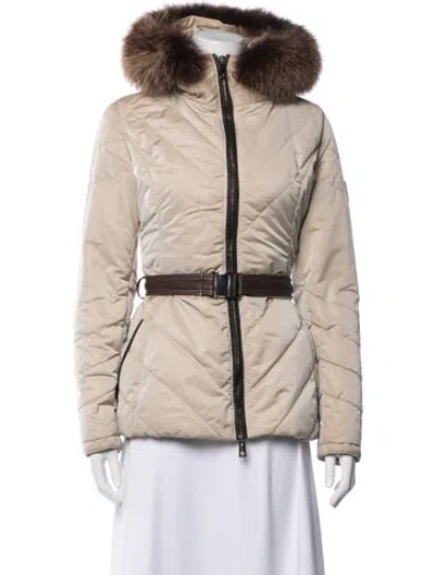 Pre-owned Gorski Down Jacket In Neutrals