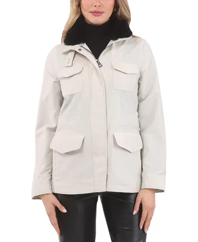 Gorski Fabric Jacket In White